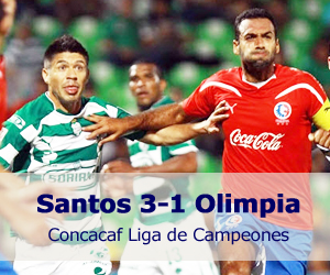 Santos 3-1 Olimpia