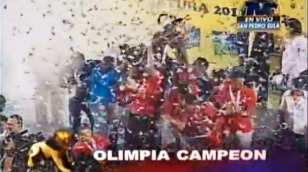 Video: Olimpia Campeón de Honduras
