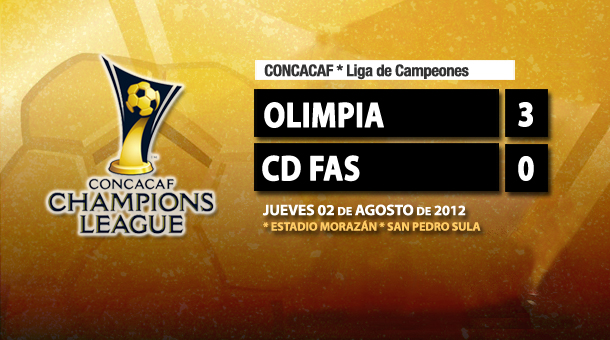 Concachampions: Olimpia 3-0 FAS
