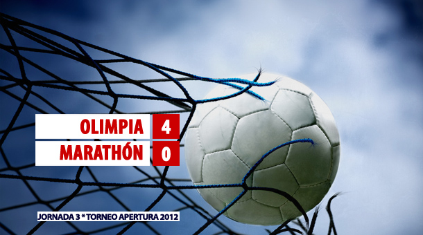Jornada 3: Olimpia 4-0 Marathón