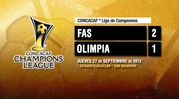 Concachampions: FAS 2-1 Olimpia
