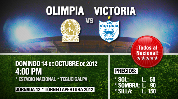 Jornada 13: Olimpia vs Victoria