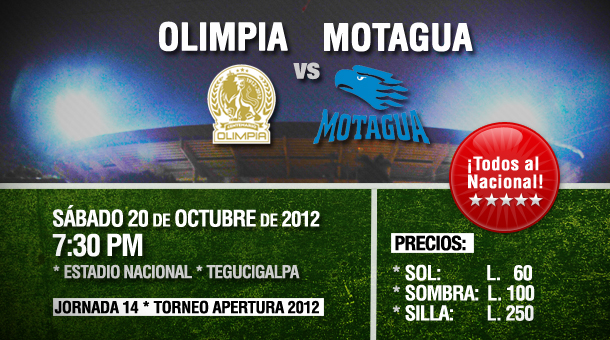 Jornada 13: Olimpia vs Motagua