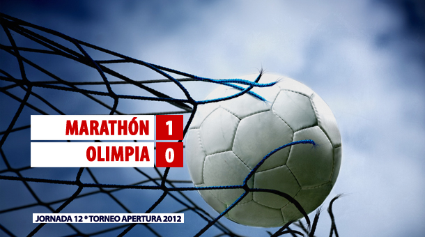 Jornada 12: Marathón 1-0 Olimpia