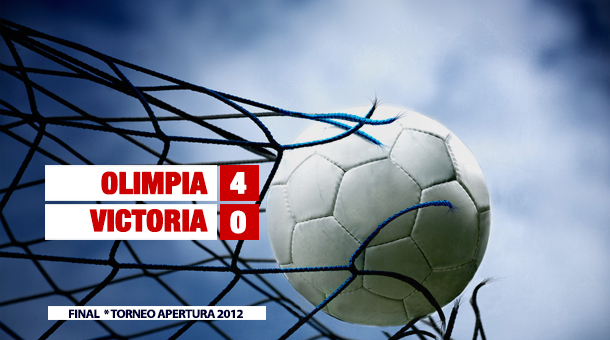 Final: Olimpia 4-0 Victoria