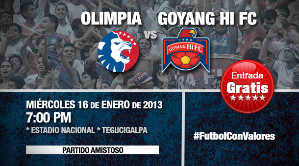 Amistoso: Olimpia vs Goyang Hi FC