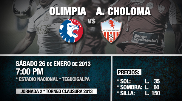 Jornada 2: Olimpia vs Atlético Choloma