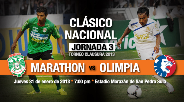 Jornada 3: Marathón vs Olimpia