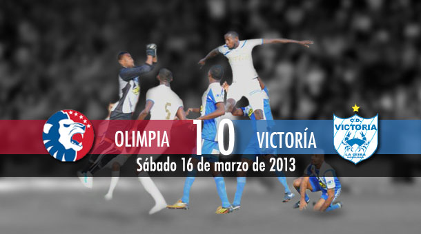 Jornada 13: Olimpia 1-0 Victoria