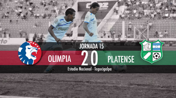 Jornada 15: Olimpia 2-0 Platense