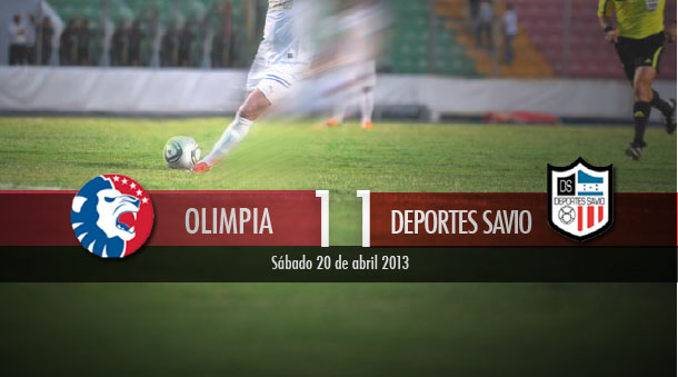 Olimpia 1-1 Deportes Savio