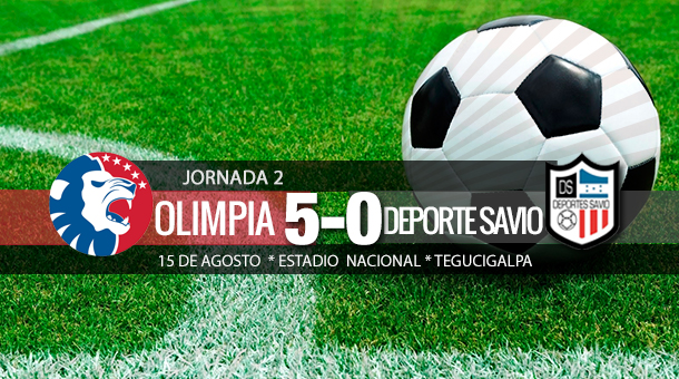 Olimpia 5-0 Deportes Savio | Jornada 2