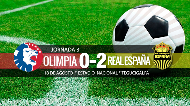 Olimpia 0-2 Real España | Jornada 3