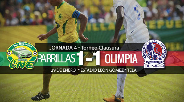 Parrillas One 1-1 Olimpia