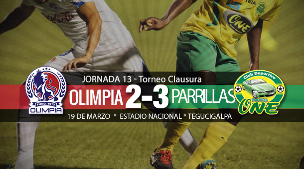 Olimpia 2-3 Parillas One | Jornada 13