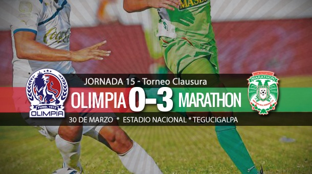 Marathón 3-0 Olimpia | Jornada 16