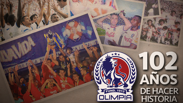 102 años de hacer historia, ...¡felicidades olimpistas!