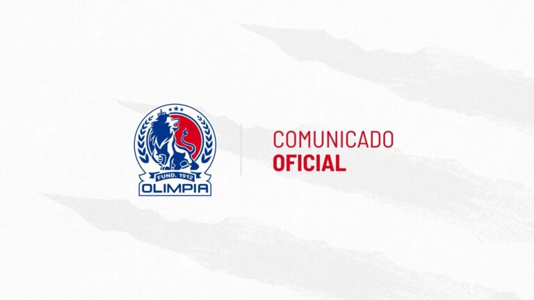 Comunicado oficial: hechos antideportivos en partido amistoso Olimpia-Motagua